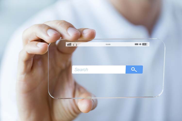 Search Online Búsqueda Online Smartphone IA