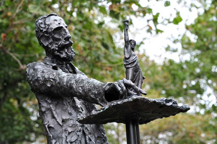 Estatua de Bartholdi en Nueva York