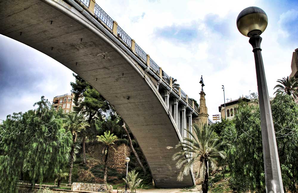 Puentes de Elche sobre el Río Vinalopó