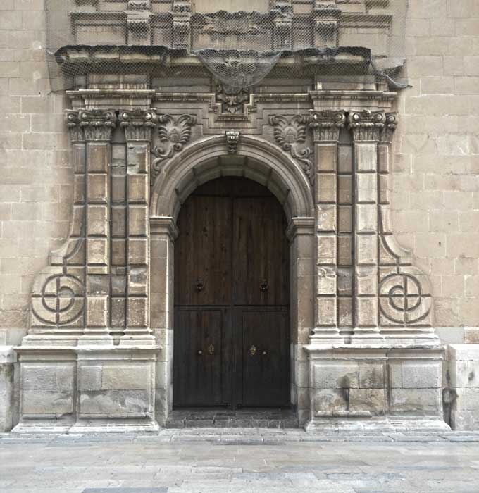 Puerta del Órgano Basílica Santa María. Puerta del Órgano Basílica Santa María.